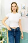 153945 Kisa Kol Kaskorse Crop Tshirt